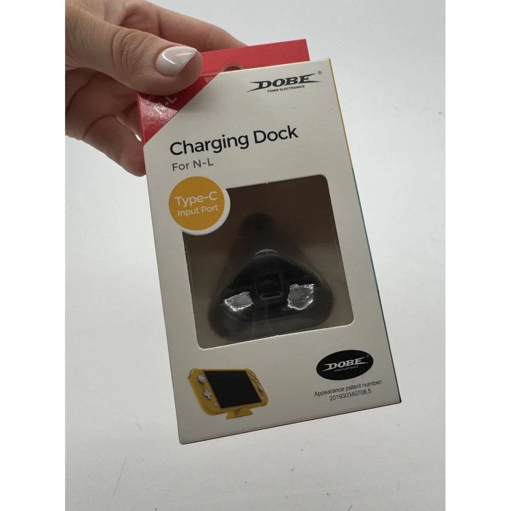 Lot of 2 DOBE Nintendo Switch Lite Charging Docks TNS-19062 USB-C New